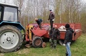 Окончание весенних работ Окончание весенних работ